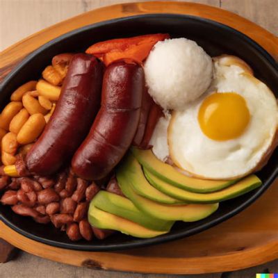  Bandeja Paisa: Zwiewna mieszanina tekstur i aromatów kolumbijskiego pochodzenia!